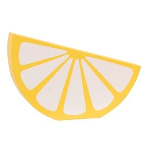 NWT: Lemon Wooden Shelf Sitter
